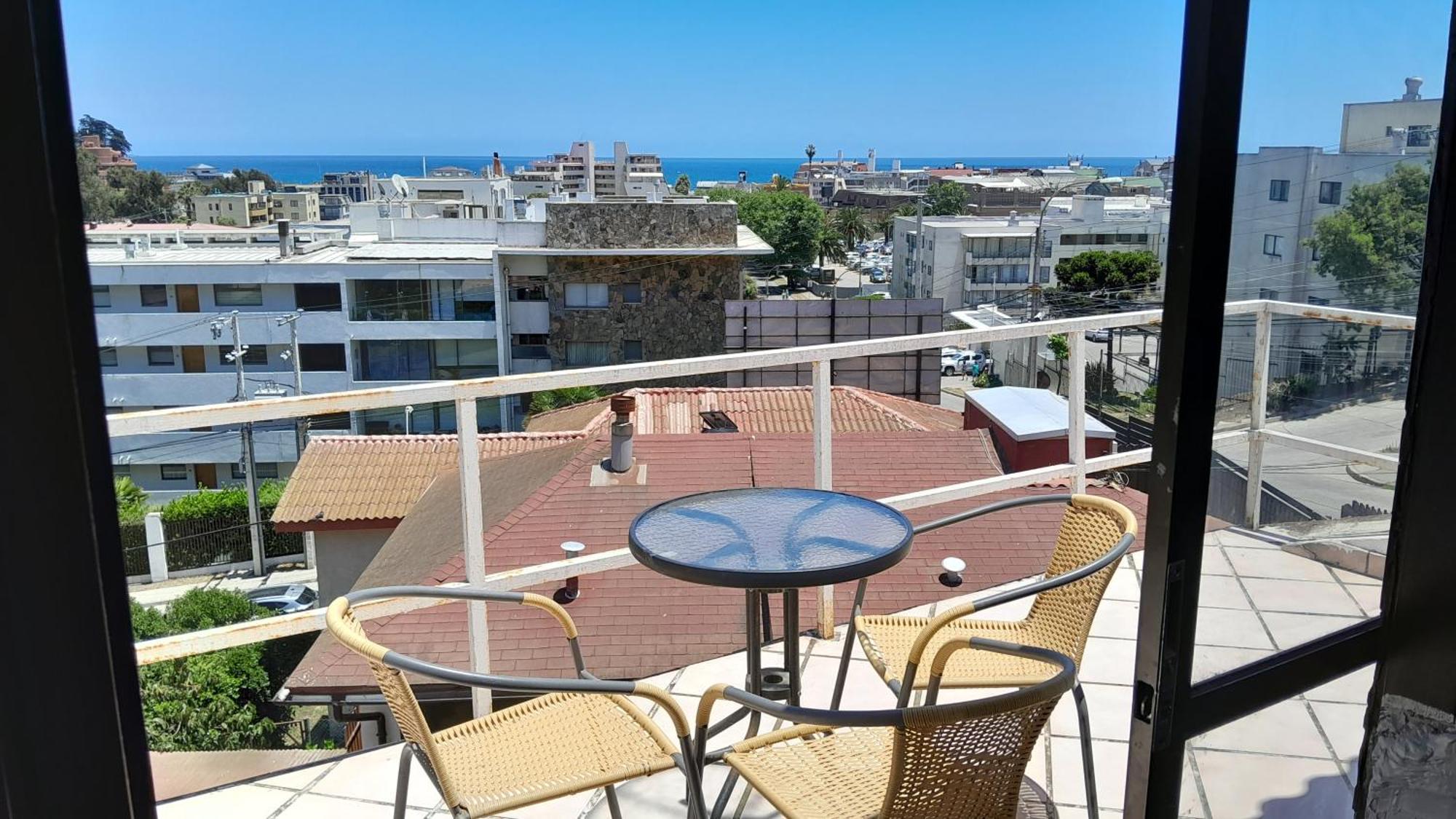 Hostal Sakar Renaca Beach 비냐델마르 외부 사진